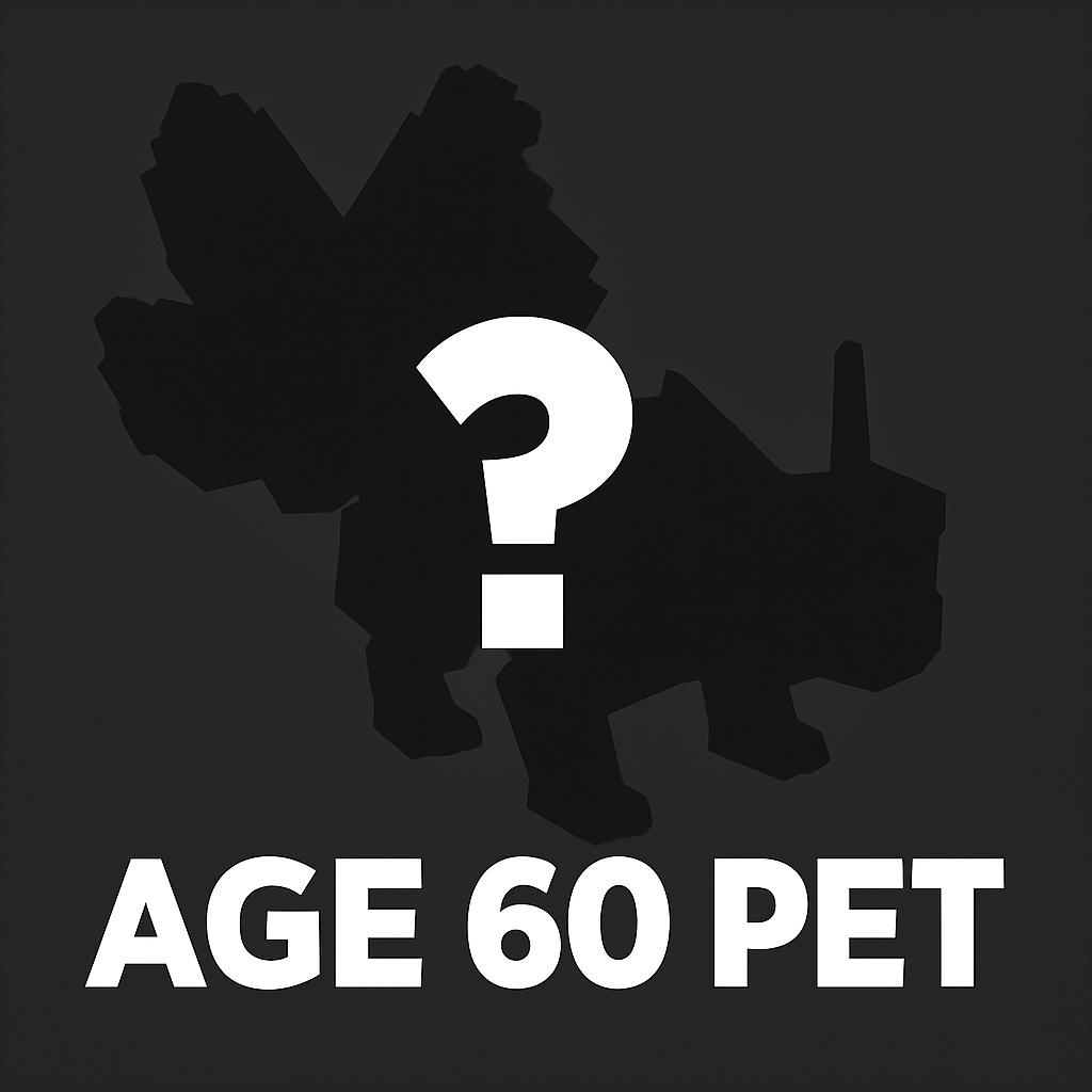 AGE 60 Pet