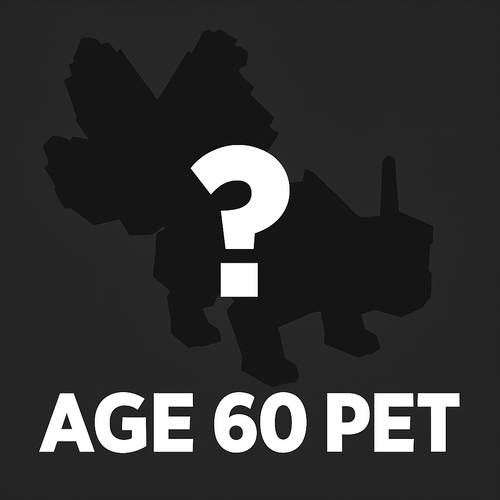 AGE 60 Pet